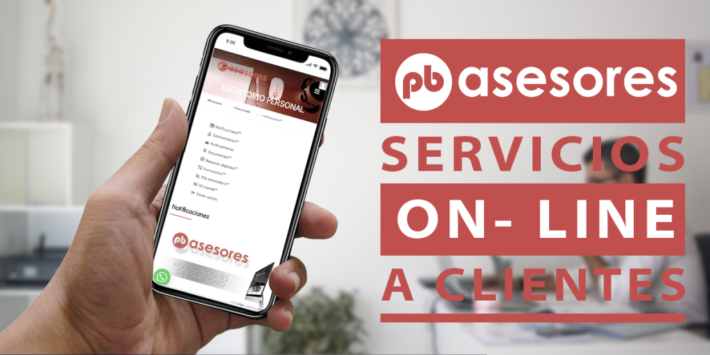 Servicios on-line a clientes 1 Servicios on-line a clientes noticia pbasesores 2019 01 04 1024x512 1