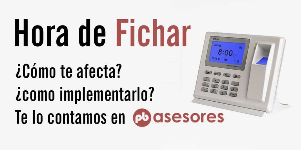El control de horarios en la empresa ya es obligatorio 1 El control de horarios en la empresa ya es obligatorio noticia pbasesores 2019 05 16 1024x512 1
